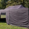 Easy up tent 3x6 meter zijkant met deur huren - Partytentverhuur Doetinchem